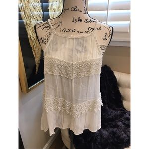 Crochet design tank top
